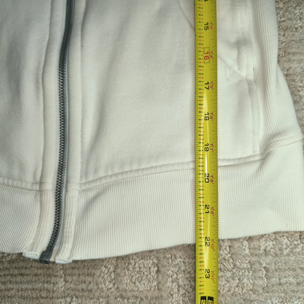 Lululemon Women's Scuba Hoodie Size 6 White Full Zip Jacket - Picture 5 of 9